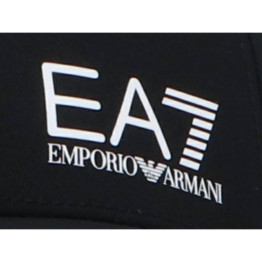 Emporio Armani Cappellini CAPPELLO EA7 BASEBALL Nero Bianco 2