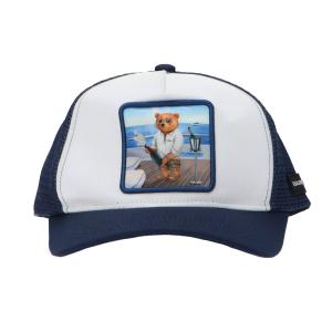 TRUCKER CAP POSTER FILOU Blu