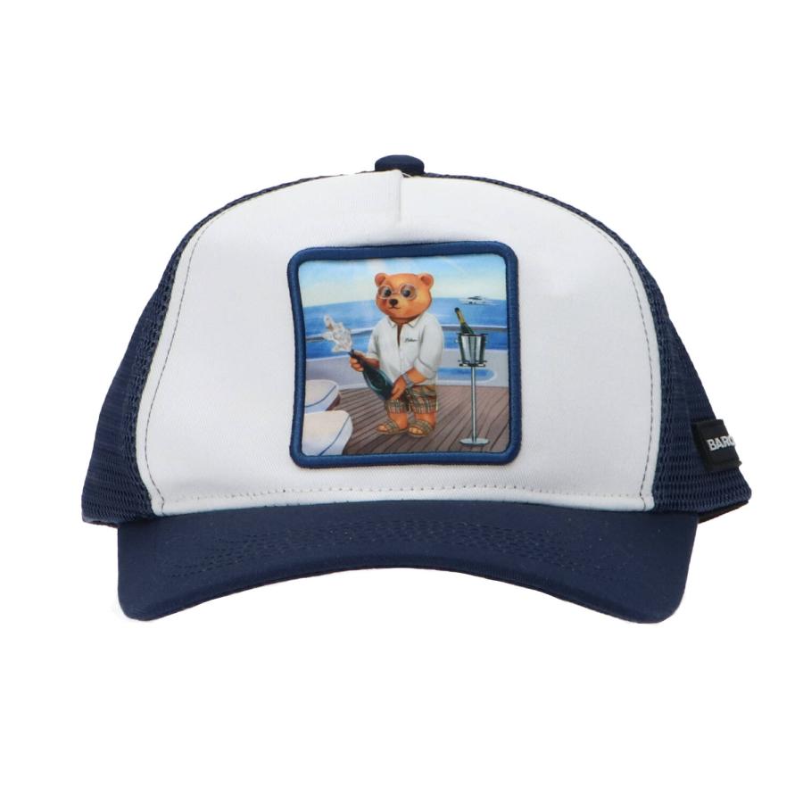 Baron Filou Cappellini TRUCKER CAP POSTER FILOU Blu 1
