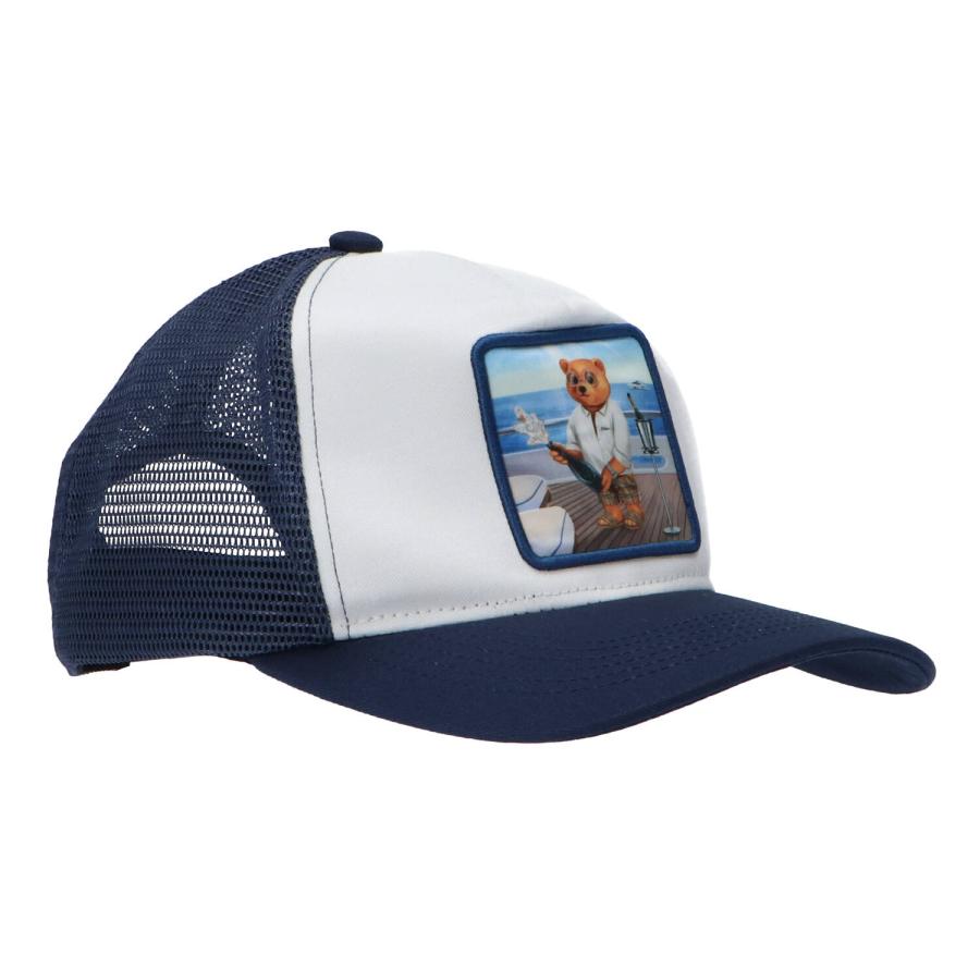 Baron Filou Cappellini TRUCKER CAP POSTER FILOU Blu 3
