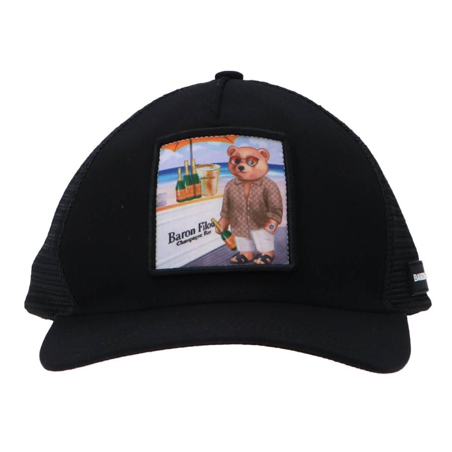 Baron Filou Cappellini TRUCKER CAP POSTER FILOU Nero 1