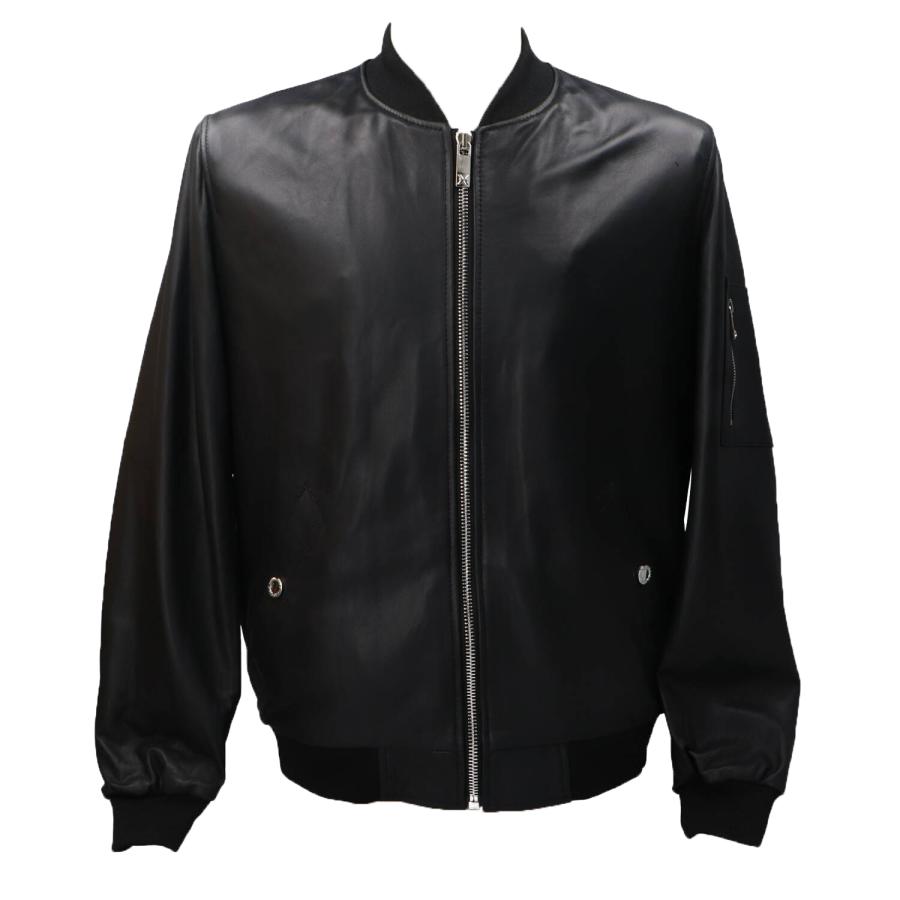 Richmond Giubbotti REAL LEATHER BOMBER PANNES Nero 1