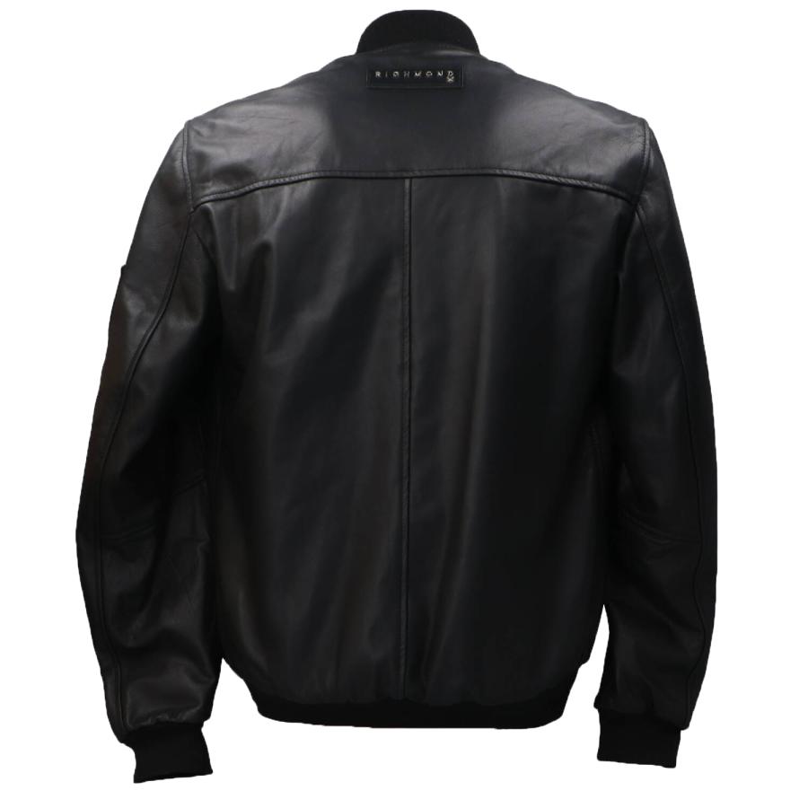 Richmond Giubbotti REAL LEATHER BOMBER PANNES Nero 3