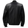 Giubbotti REAL LEATHER BOMBER PANNES Nero