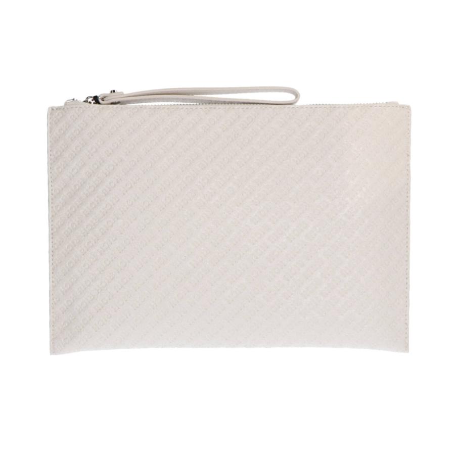 Richmond Pochette  Richmond traforata Bianco monogram 1