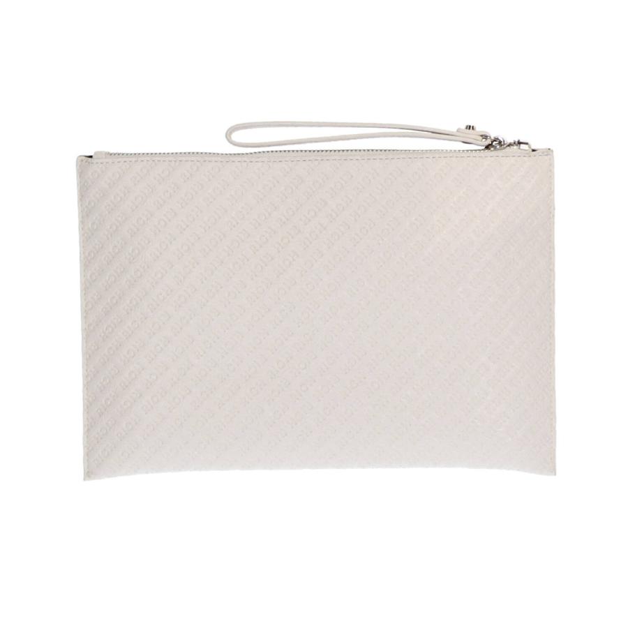 Richmond Pochette  Richmond traforata Bianco monogram 2