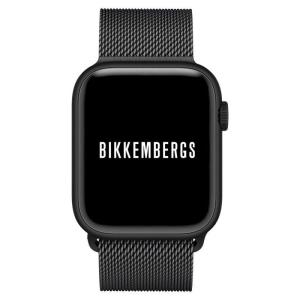 SMARTWATCH BK MEDIUM 43MM Nero Maglia Milano