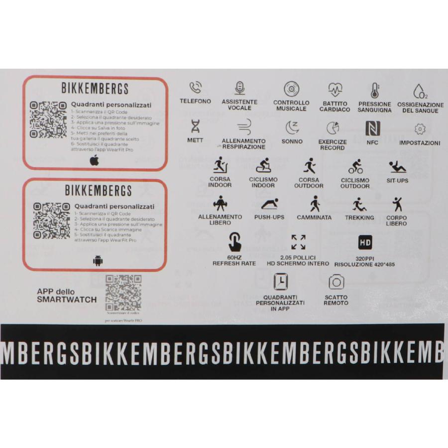 Bikkembergs Orologi SMARTWATCH BK MEDIUM 43MM Lilla 3