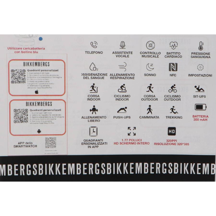 Bikkembergs Orologi SMARTWATCH BK SMALL 41MM Bianco 3