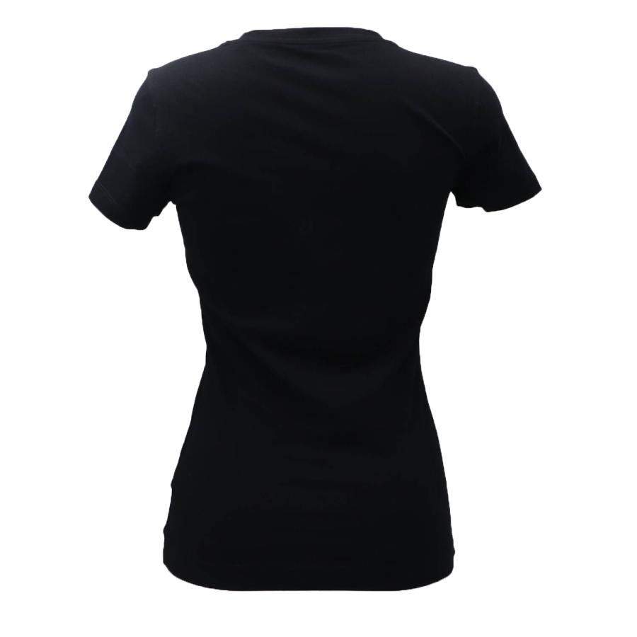 Guess T-shirt  CN SS LOGO  SEGQUINS TEE Nero 3