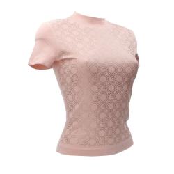 T-shirt LOGO CHAIN ALL OVER T-SHIRT Rosa