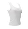 Canotte ECO TRIANGLE BLING RIBBED TANK Bianco