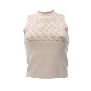 4G LOGO SWEATER TOP Beige