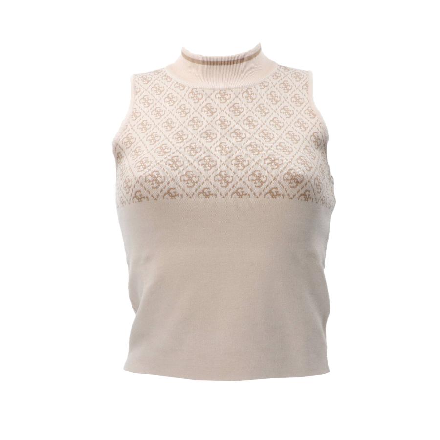 Guess Top 4G LOGO SWEATER  Beige 1