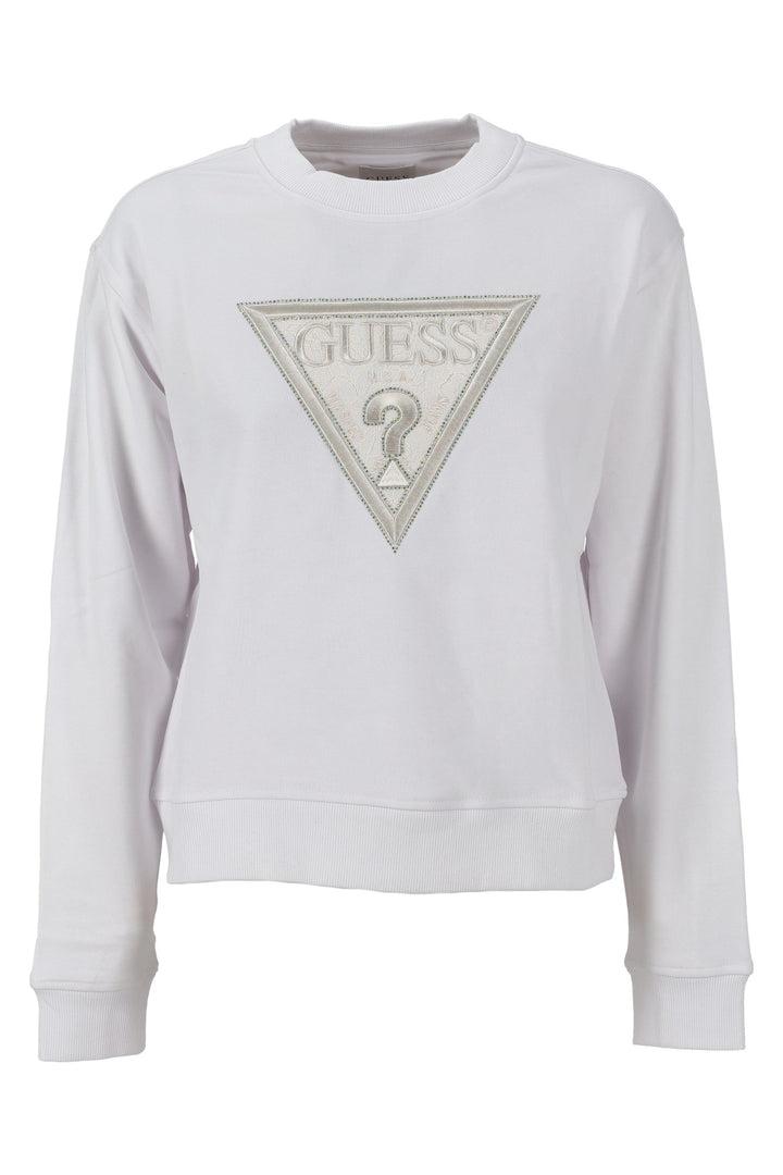 Guess Felpe TRIANGLE SWEATSHIRT Bianco 1