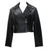 Giubbotti CLEMENCE PU LEATHER JACKET Nero