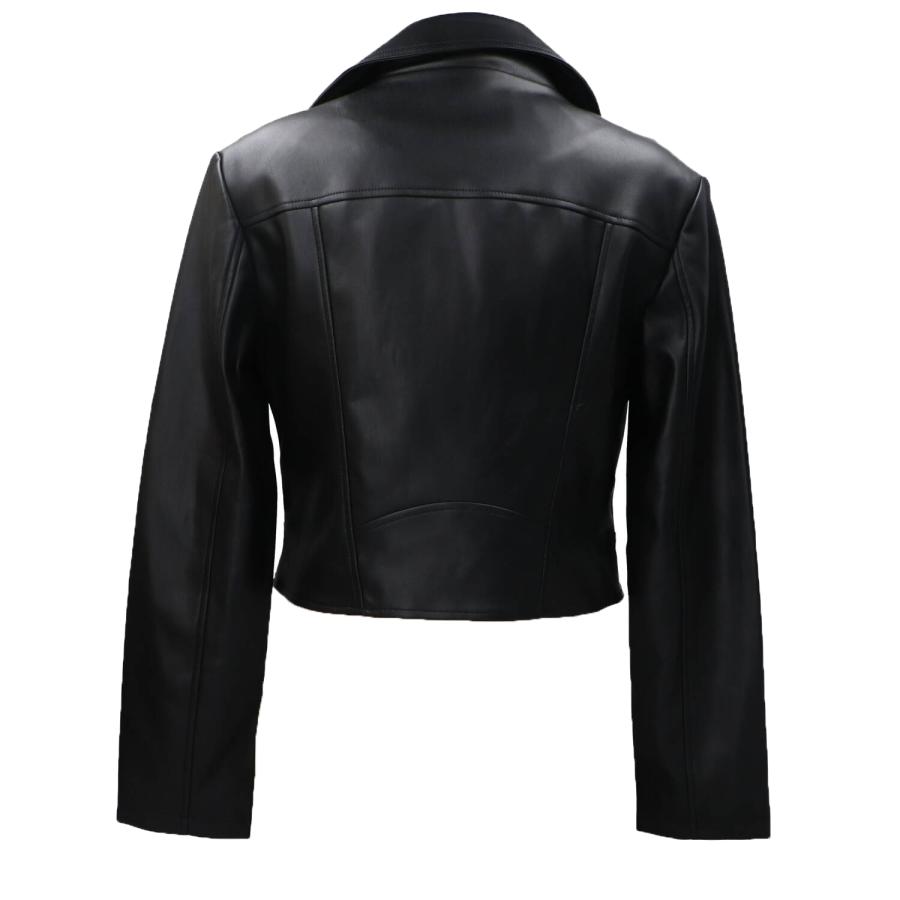 Guess Giubbotti CLEMENCE PU LEATHER JACKET Nero 3