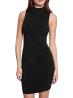 Vestiti RHINESTONE BODYCON MINI SWEATER DRESS Nero