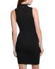 Vestiti RHINESTONE BODYCON MINI SWEATER DRESS Nero