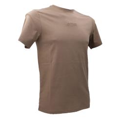 T-shirt LOGO RICAMATO T-SHIRT SLIM Marrone