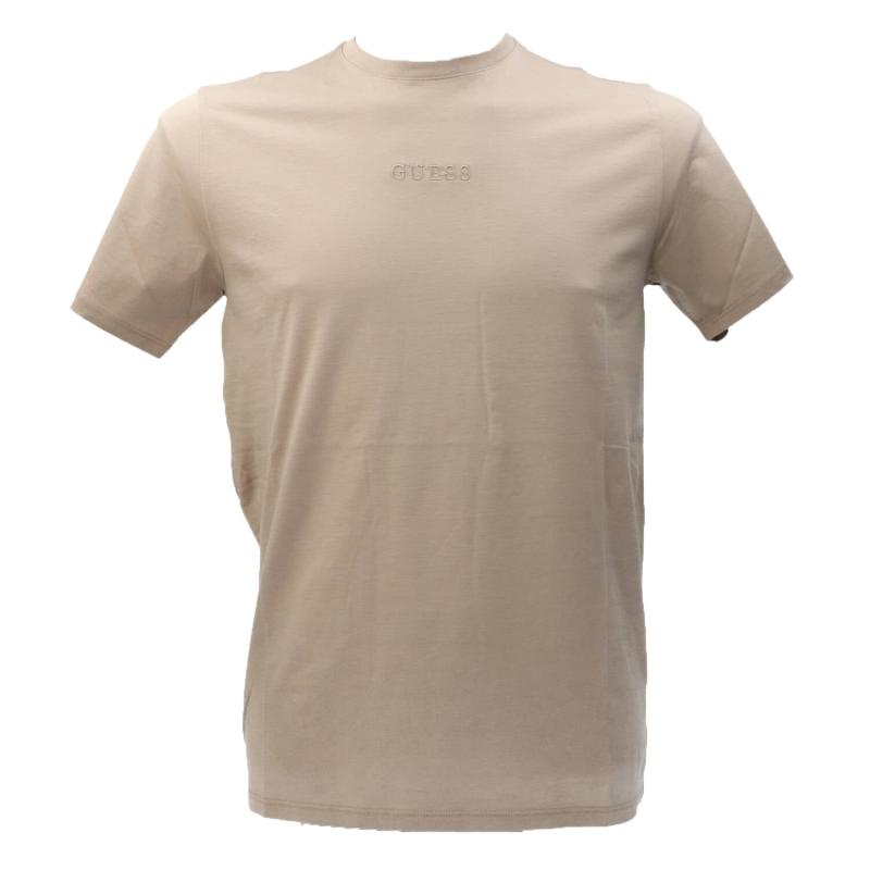 T-shirt LOGO RICAMATO T-SHIRT SLIM Beige