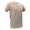 T-shirt LOGO RICAMATO T-SHIRT SLIM Beige