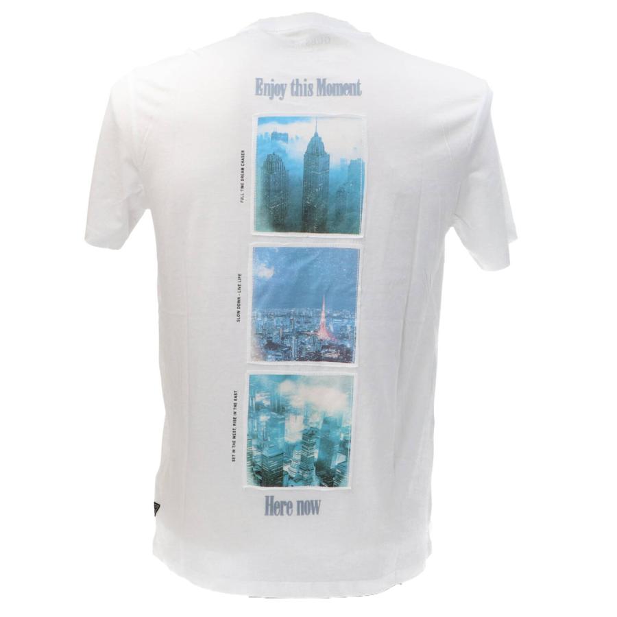 Guess T-shirt ECO CITY OF DREAMS TEE Bianco 3