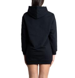 Vestiti V6A1787 FELPA DRESS Nero