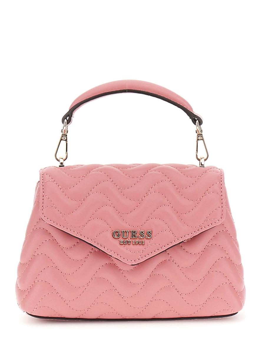 Guess Borse a mano MELISANDRA MINI TP HNDLE FLAP Rosa Guess Borse a mano MELISANDRA MINI TP HNDLE FLAP Rosa 1
