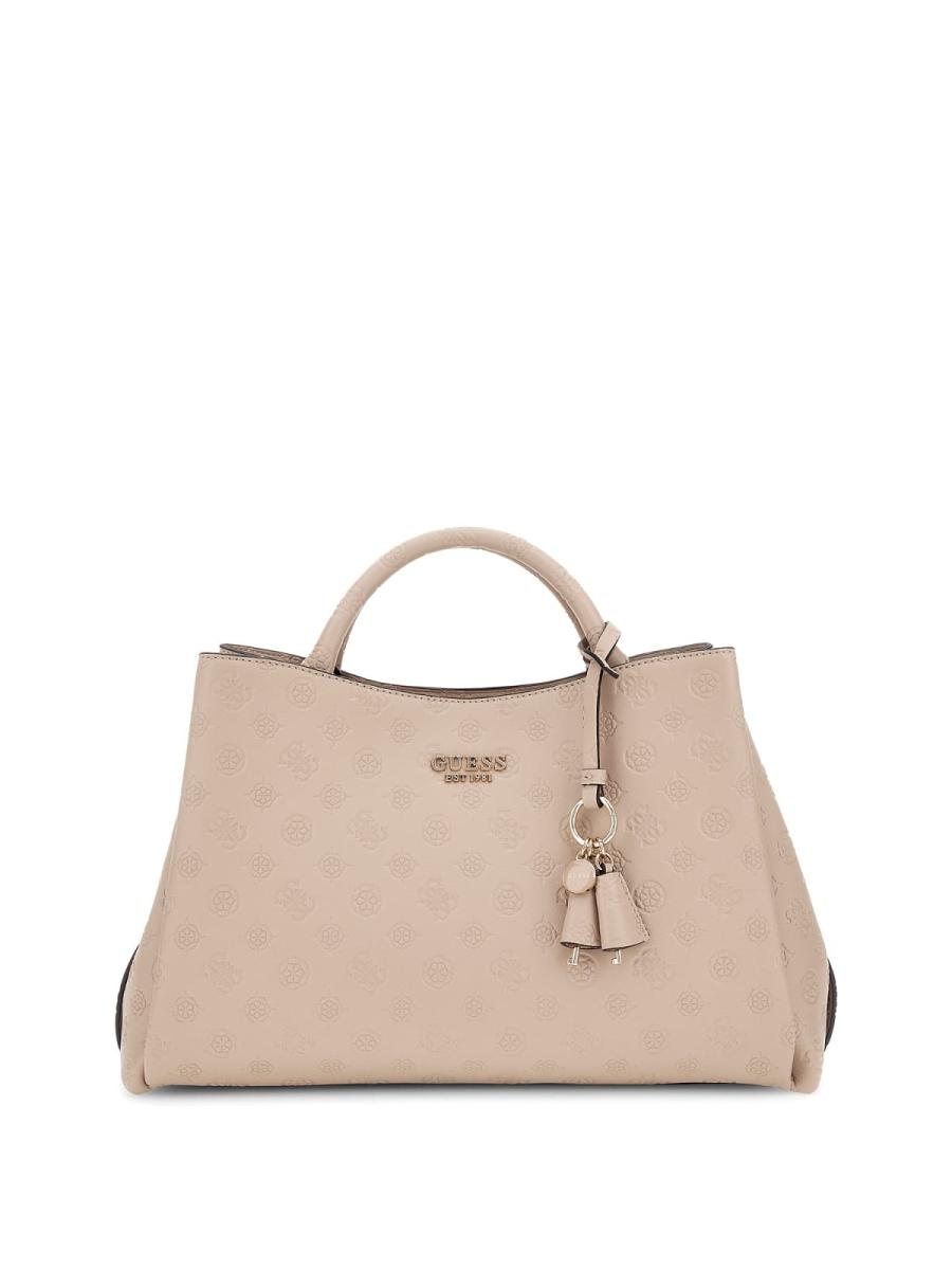 Guess Borse a mano PHOEBE LRG GIRLFRIEND SATCHEL Beige Guess Borse a mano PHOEBE LRG GIRLFRIEND SATCHEL Beige 1