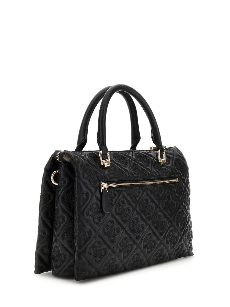 Guess Borse a mano ADELASIA MULTI COMP SATCHEL Nero Guess Borse a mano ADELASIA MULTI COMP SATCHEL Nero 2
