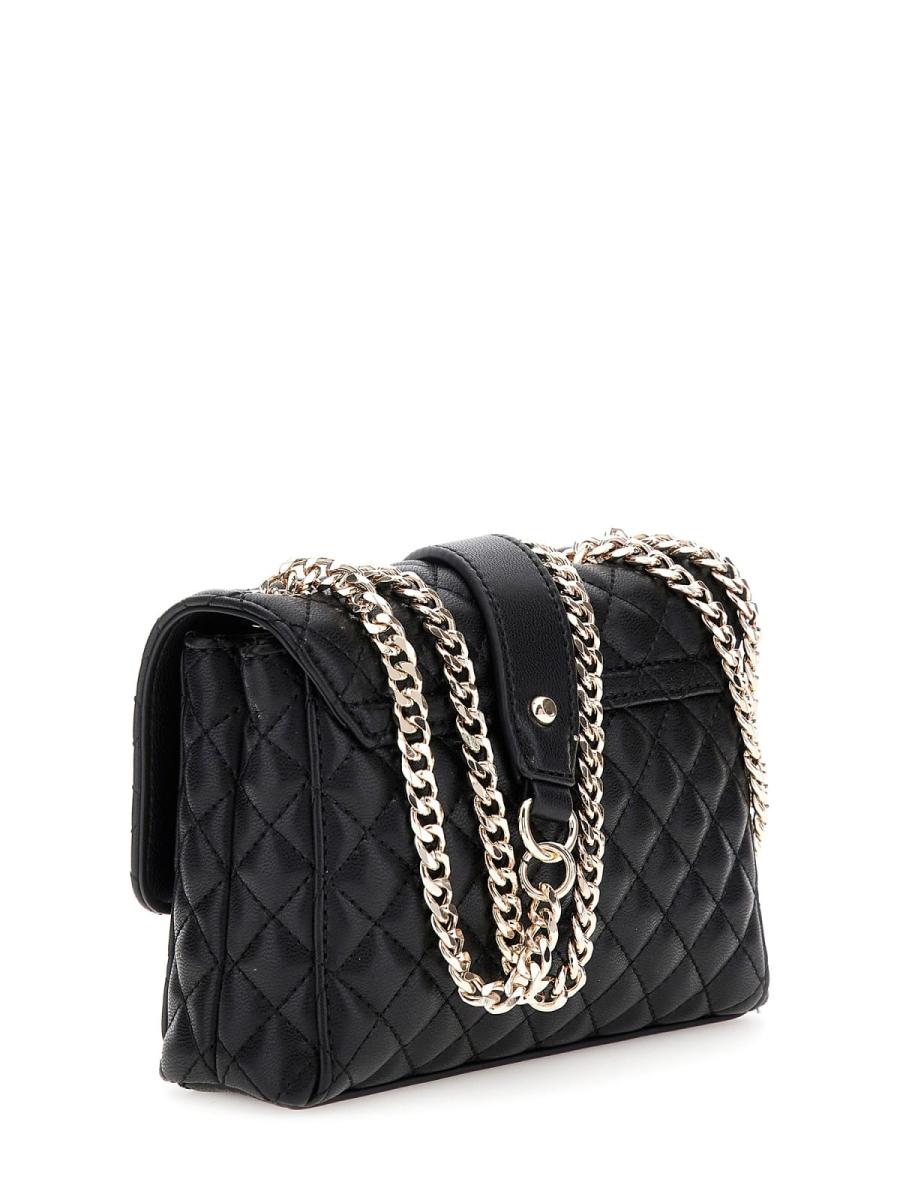 Guess Borse tracolla EVERLEE MINI CNVRTBLE XBDY FLP Nero Guess Borse tracolla EVERLEE MINI CNVRTBLE XBDY FLP Nero 2