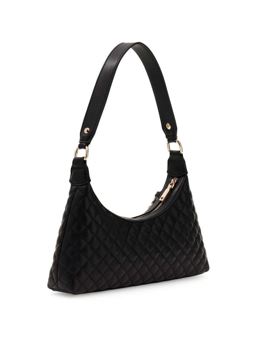 Guess Borse a spalla EVERLEE TOP ZIP SHOULDER BAG Nero Guess Borse a spalla EVERLEE TOP ZIP SHOULDER BAG Nero 3