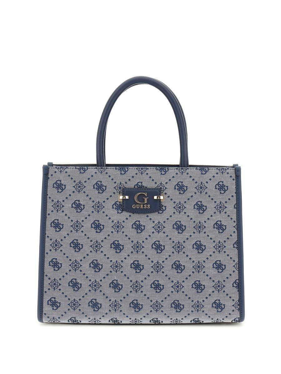 Guess Borse a mano NEDA 2 COMP TOTE Blu Guess Borse a mano NEDA 2 COMP TOTE Blu 1