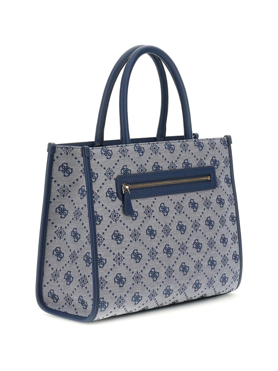 Guess Borse a mano NEDA 2 COMP TOTE Blu Guess Borse a mano NEDA 2 COMP TOTE Blu 4