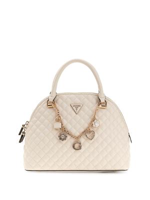 EVERLEE DOME SATCHEL Bianco 