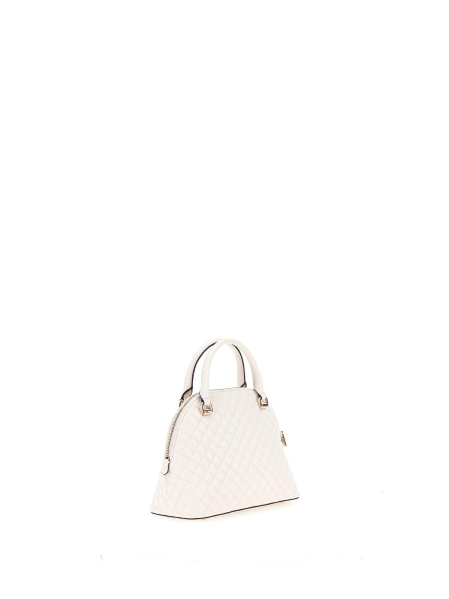Guess Borse a mano EVERLEE DOME SATCHEL Bianco  Guess Borse a mano EVERLEE DOME SATCHEL Bianco  2