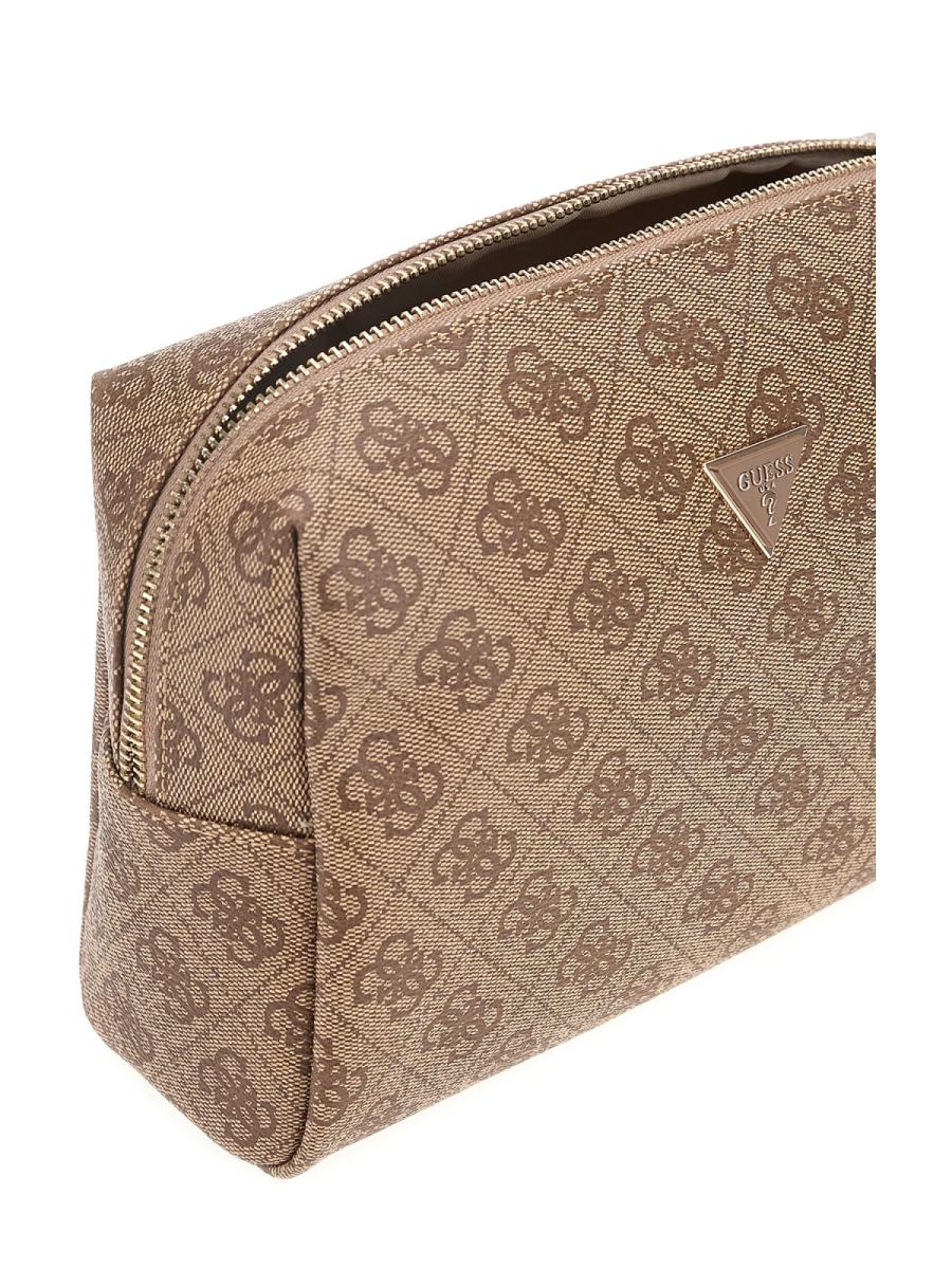 Guess Pochette ZAMIRA LARGE TOP ZIP Beige 3