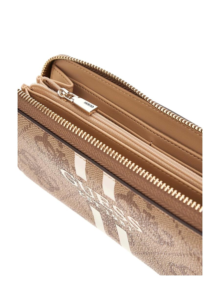 Guess Portafogli LAUREL II SLG LARGE ZIP AROUND Beige Guess Portafogli LAUREL II SLG LARGE ZIP AROUND Beige 3