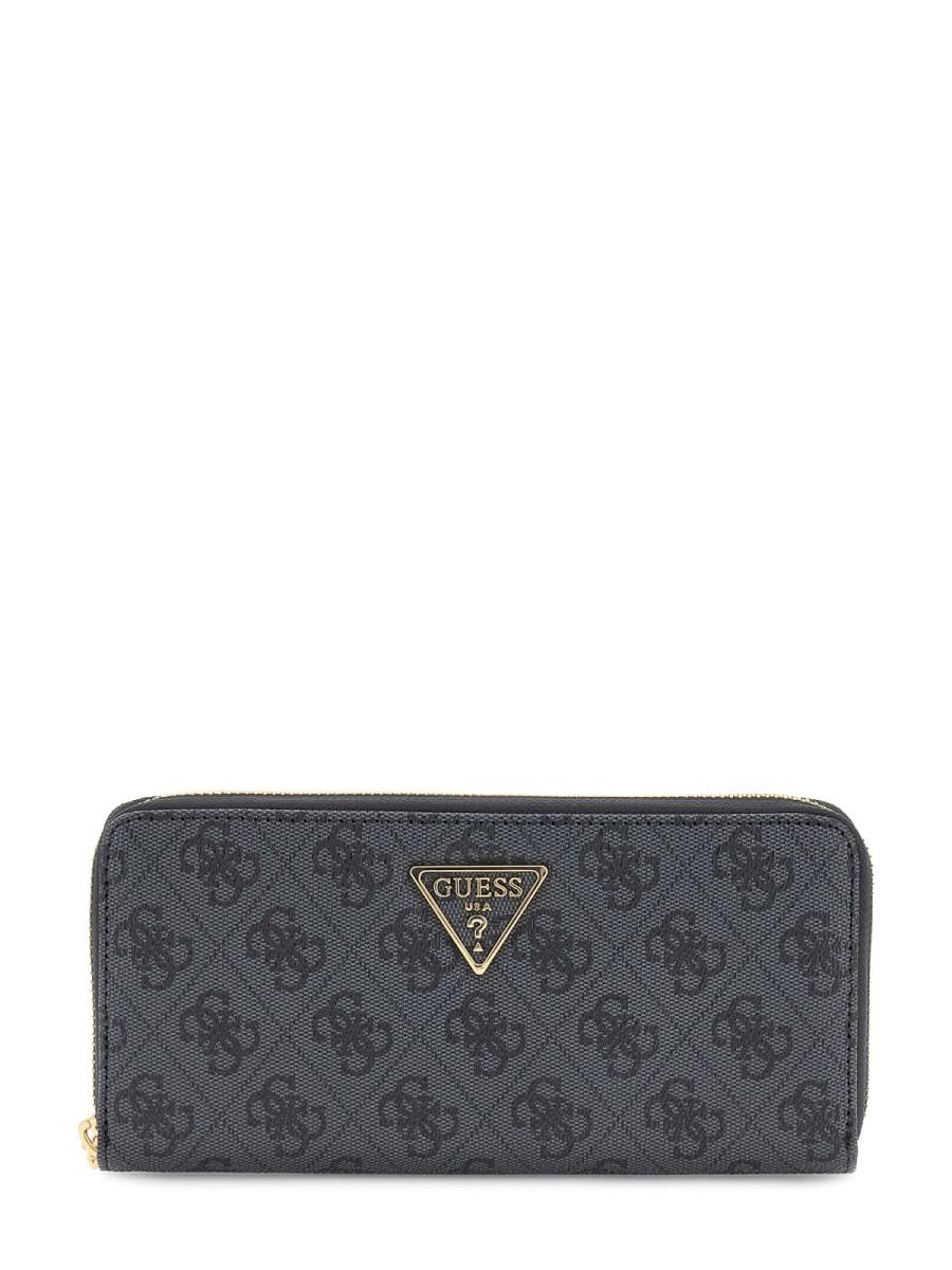 Guess Portafogli LAUREL II SLG LARGE ZIP AROUND Nero Nero Guess Portafogli LAUREL II SLG LARGE ZIP AROUND Nero Nero 1