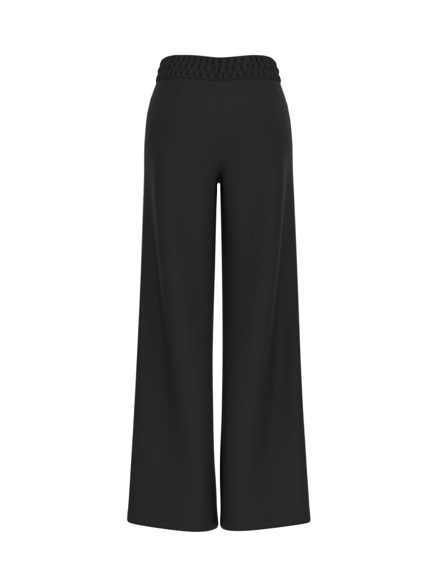 Guess Tute Muriel straight leg pants Nero 2