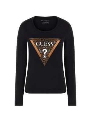 LS CN LEO TRIANGLE TEE Nero