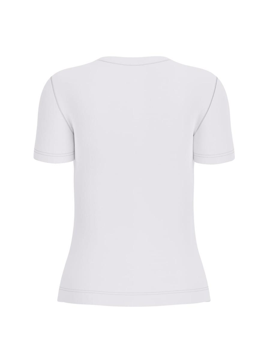 Guess T-shirt VN SS LIGHT BASIC TEE Bianco 2