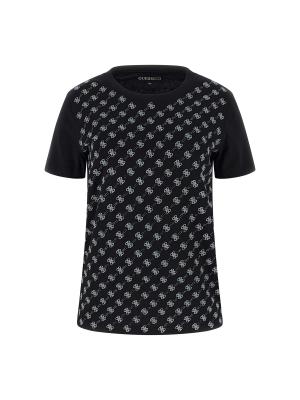 SS CN 4G ALLOVER TEE Nero