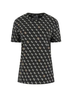 4G RHOMBUS STUDS SS T-SHIRT Nero