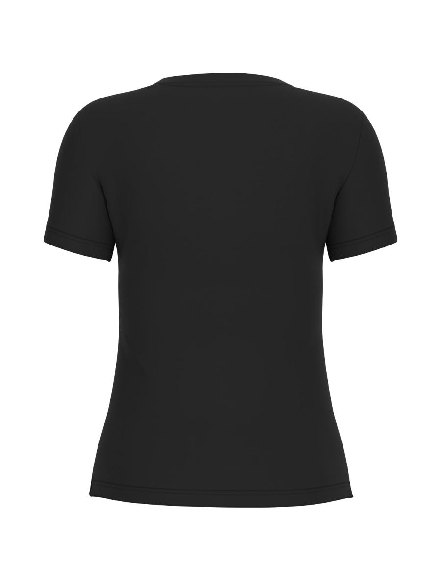 Guess T-shirt SS CN TRIANGLE PYTHON TEE Nero 2