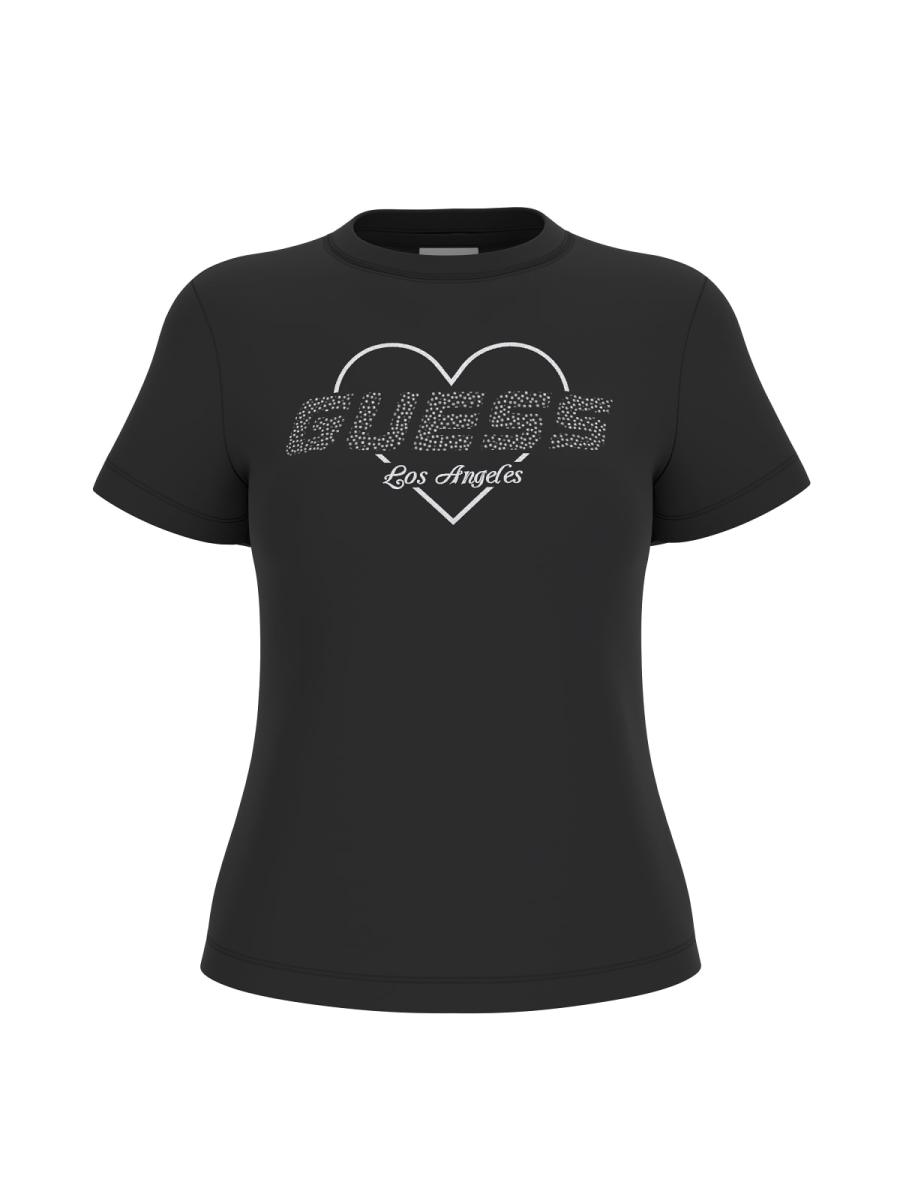 Guess T-shirt NARCISO CN  Nero 1