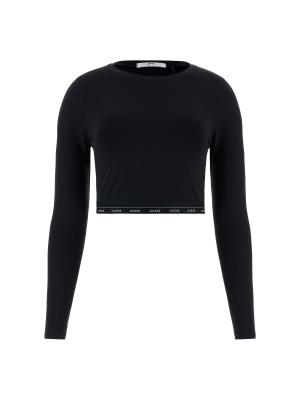 MATILDE SEAMLESS LS TEE Nero