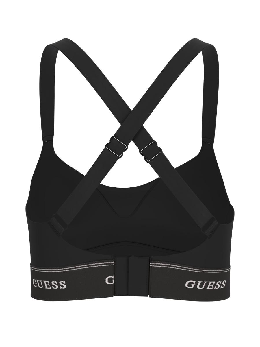 Guess Top ALBA ACTIVE BRA FIX CUP Nero 2