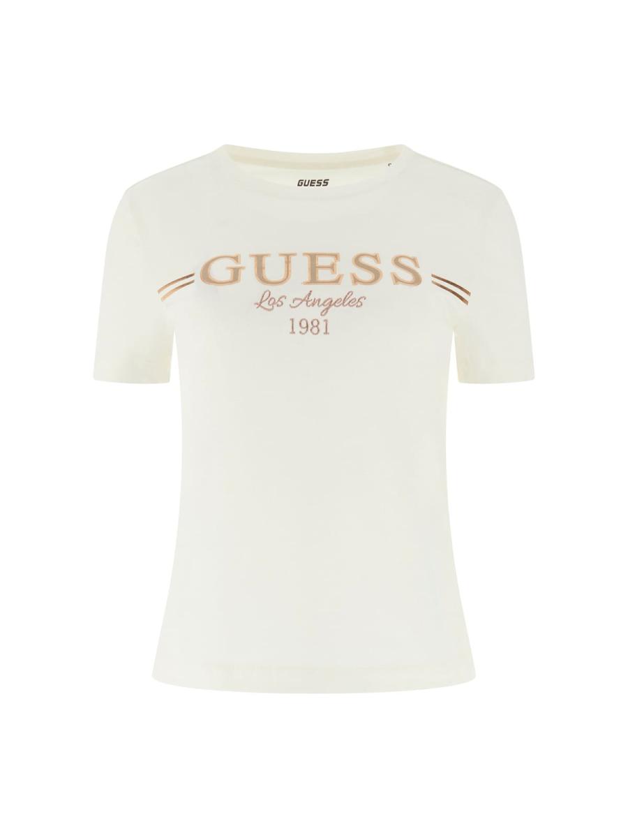 Guess T-shirt BIBIA SS  Bianco 1